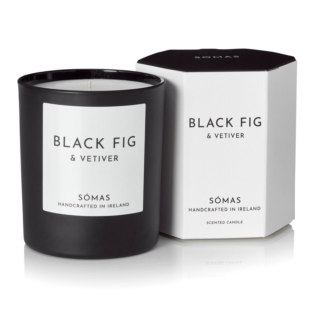 somas blck fig scented candle