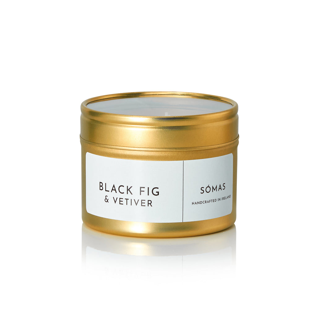 Somas Black Fig & Vetiver Travel Size Candle