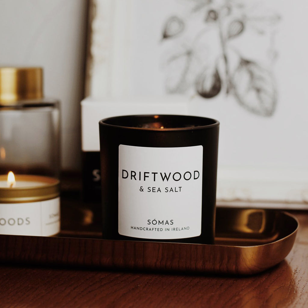 Soma Driftwood and Sea Salt Candle