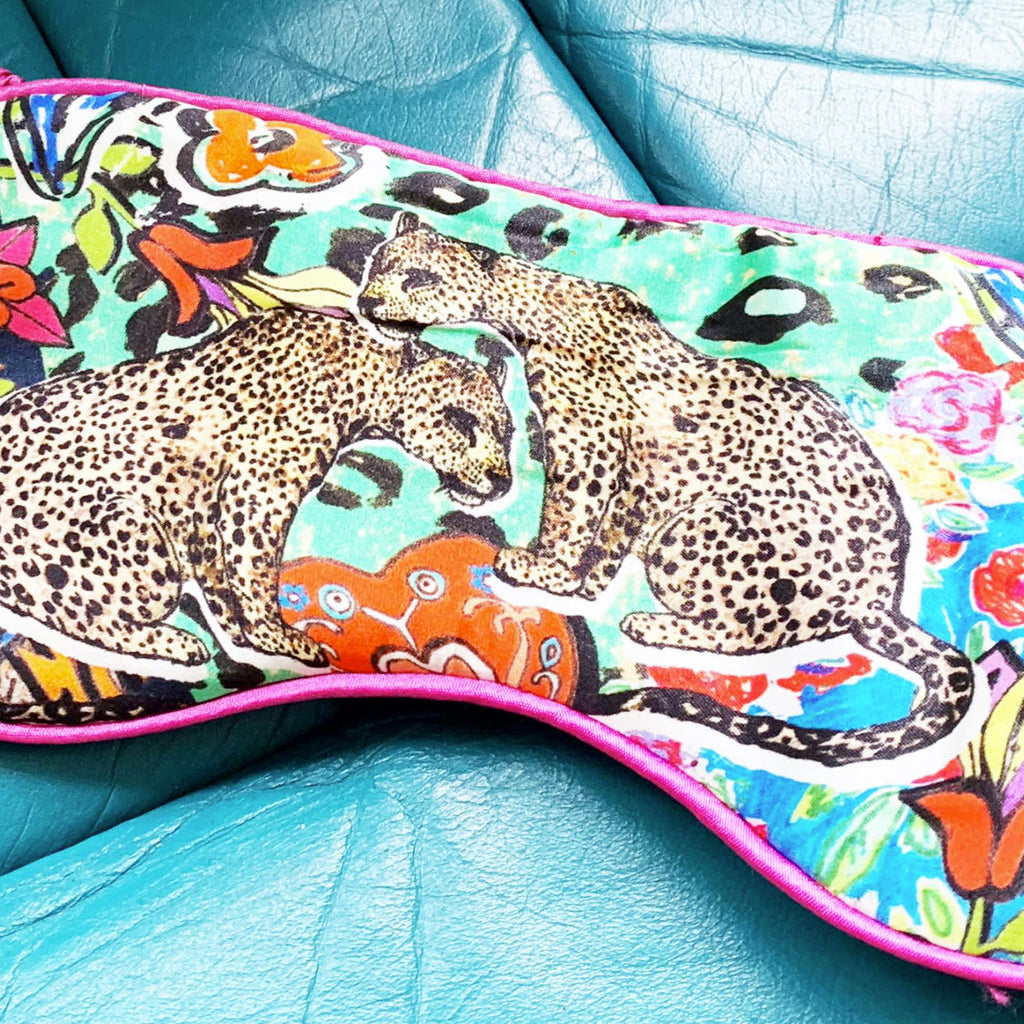Jessica Russel Flint Silk Eye Mask Felt Tip Lovers
