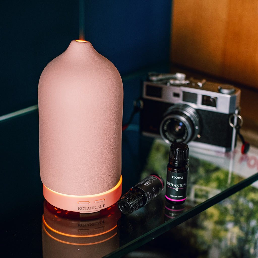 Kotanical Blush Rose Stone Diffuser