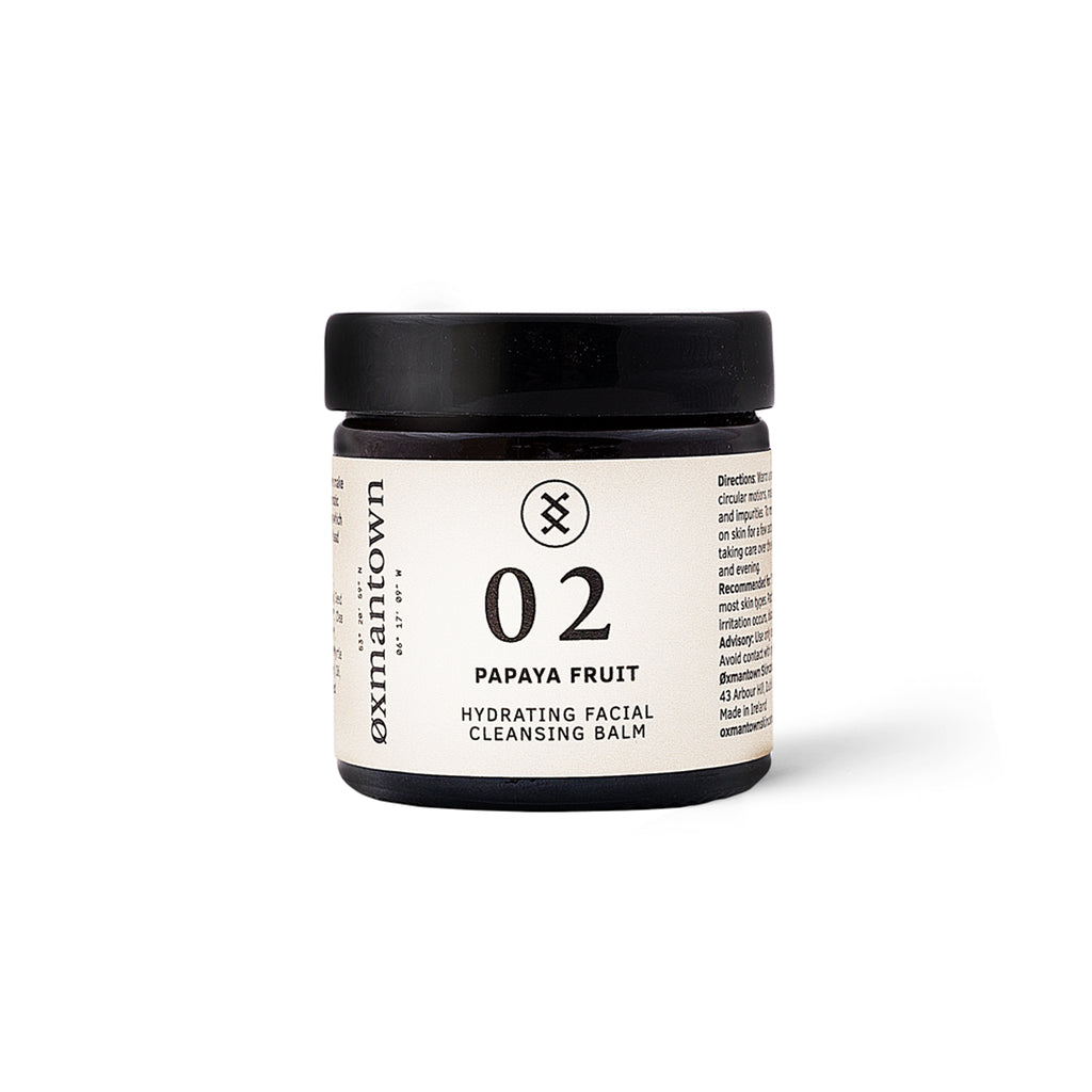 Oxmantown Papaya Fruit Hydrating Facial Cleansing Balm