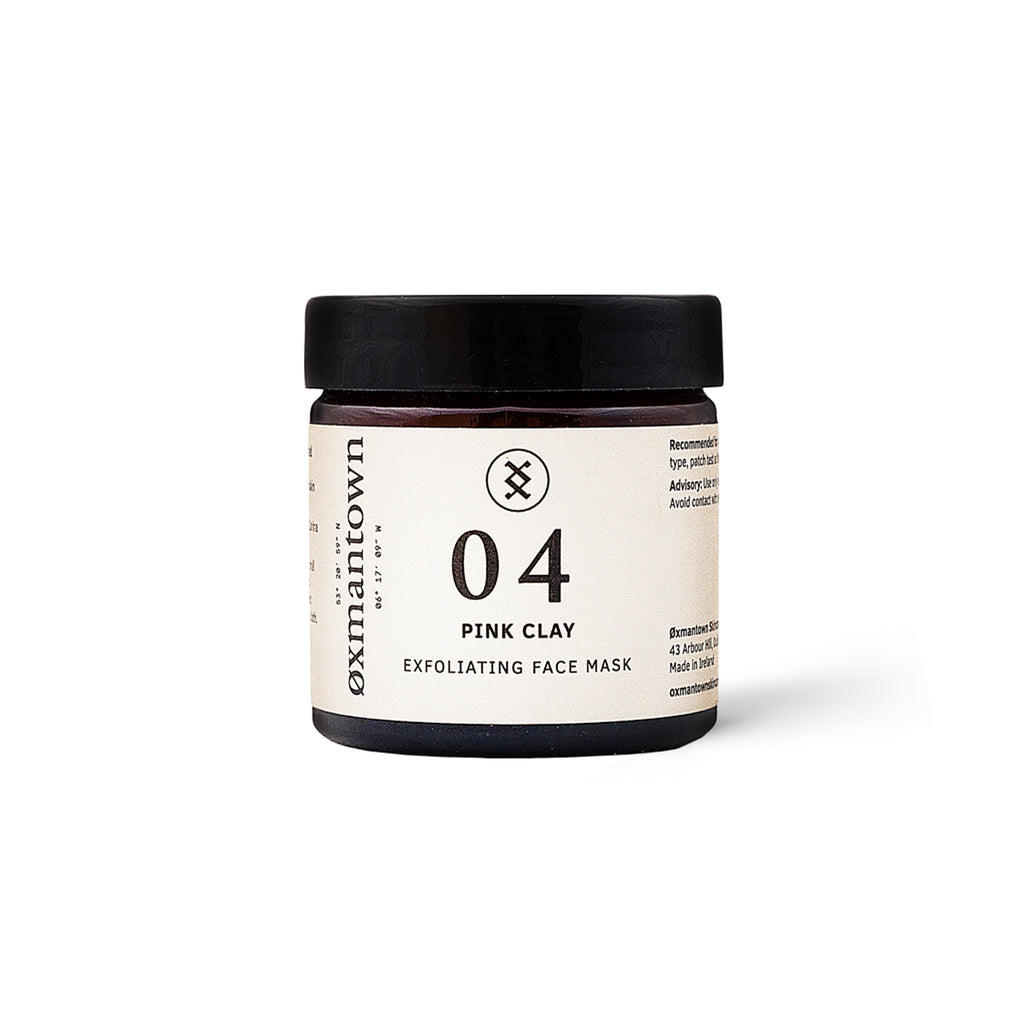 Oxmantown Pink Clay Exfoliating Face Mask