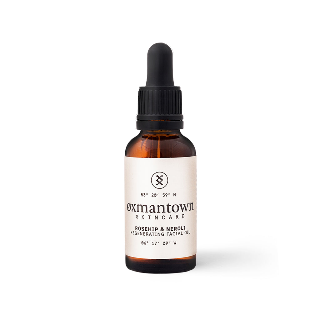 Oxmantown skincare Rosehip & Neroli Regenerating Facial Oil